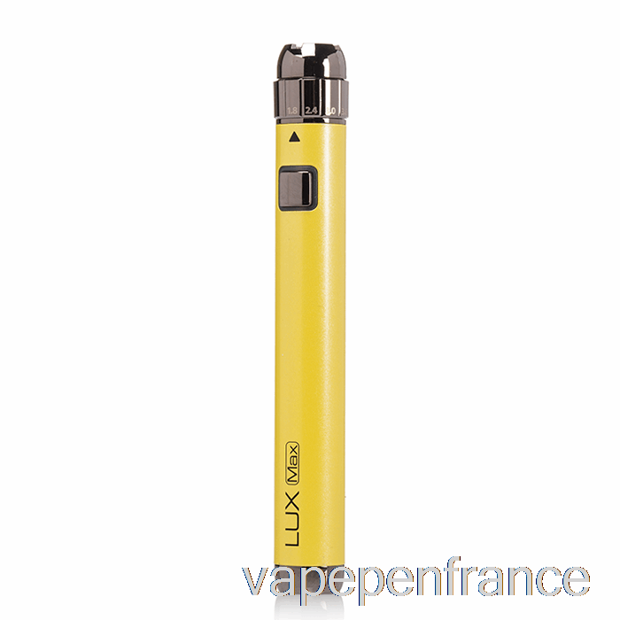 Stylo Vape Jaune à Batterie Yocan Lux Max 510